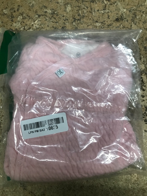 Photo 1 of Honest Baby CLothing onesie, long sleeved, pink