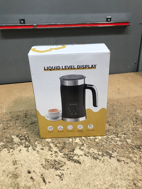 Photo 1 of 5-in-1 Milk Frother and Steamer - Upgraded Automatic Milk Steamer 11.8oz Hot & Cold Foam Maker and Milk Warmer with LED Display Touch Screen for Coffee,Latte,Cappuccino,Hot Chocolate,Silent Working
