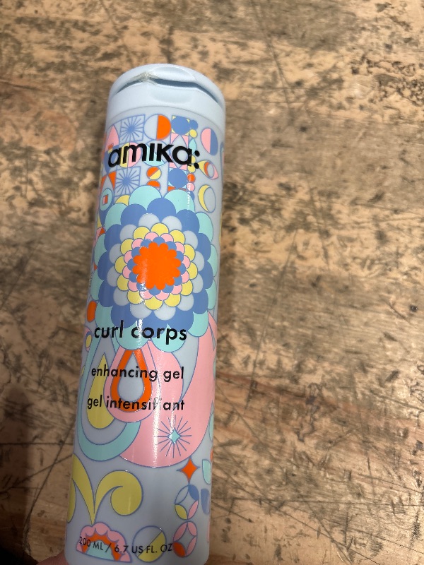 Photo 2 of Amika Curl Corps Enhancing Gel Unisex, 6.7 Fl Oz (Pack of 1)