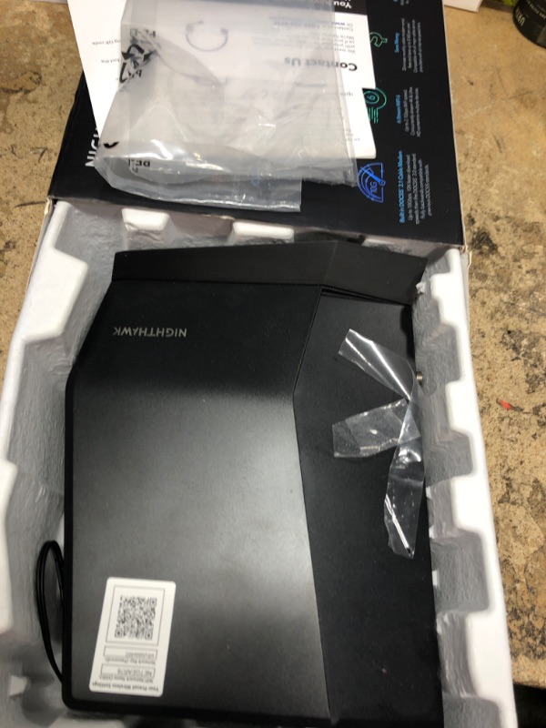 Photo 1 of NETGEAR Nighthawk WiFi 6 Cable Modem Router CAX30 Compatible with Xfinity, Spectrum, and Cox, AX2700 (Up to 2.7Gbps) DOCSIS 3.1