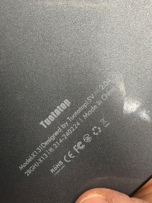 Photo 1 of Android Tablet, 2025 Tablet 10.2 inch Android 14 Tablets, Octa-Core 10GB RAM 64GB ROM | 6000mAh Battery, 1024GB Expand |1080 * 800 HD IPS Touchscreen | 5G/2.4G WiFi 6 | Bluetooth 5.0(Gray)