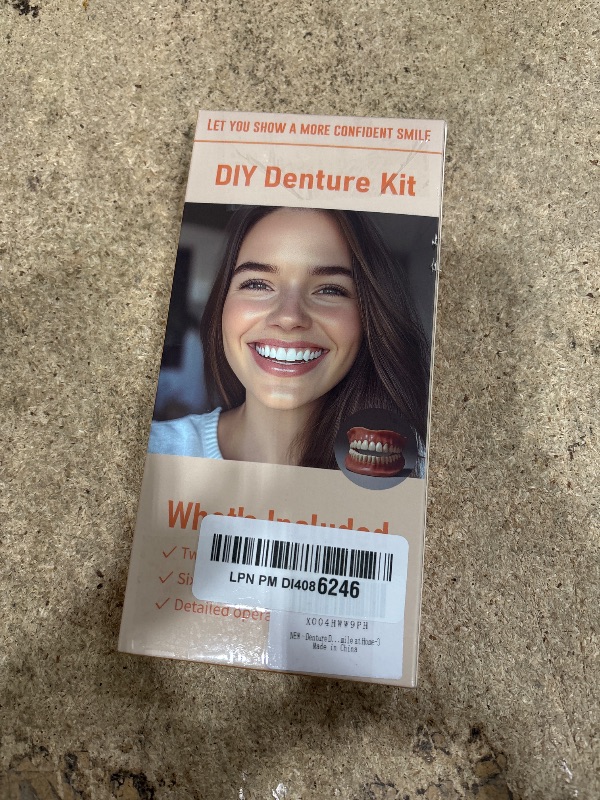 Photo 1 of Denture Do it Yourself Full Set of Top and Bottom Fake Teeth to Create Your Perfect Smile at Home-3
