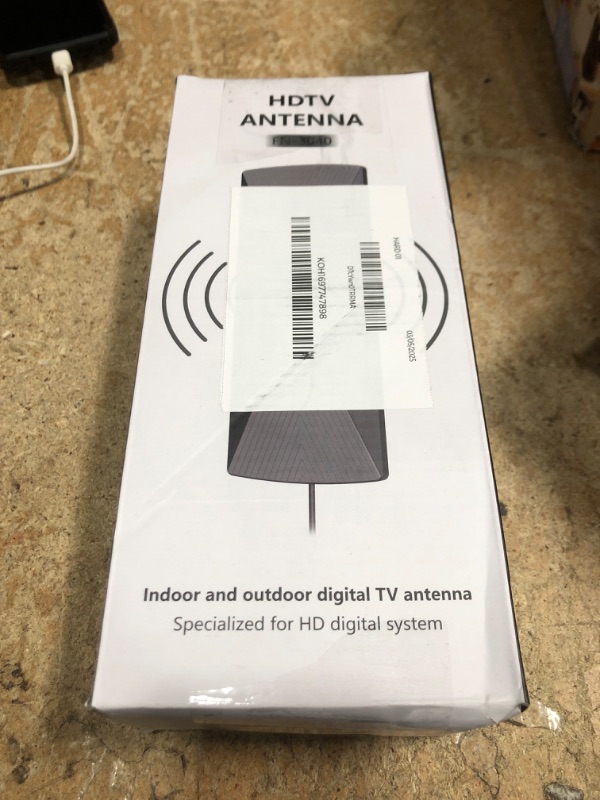 Photo 1 of 2025 TV Antenna,1200+ Miles Long Range TV Antenna, HD Digital TV Antenna Indoor with Signal Booster, Antenna for Smart TV and All Older TV's-Supports 4K 1080p -33ft Long Cables