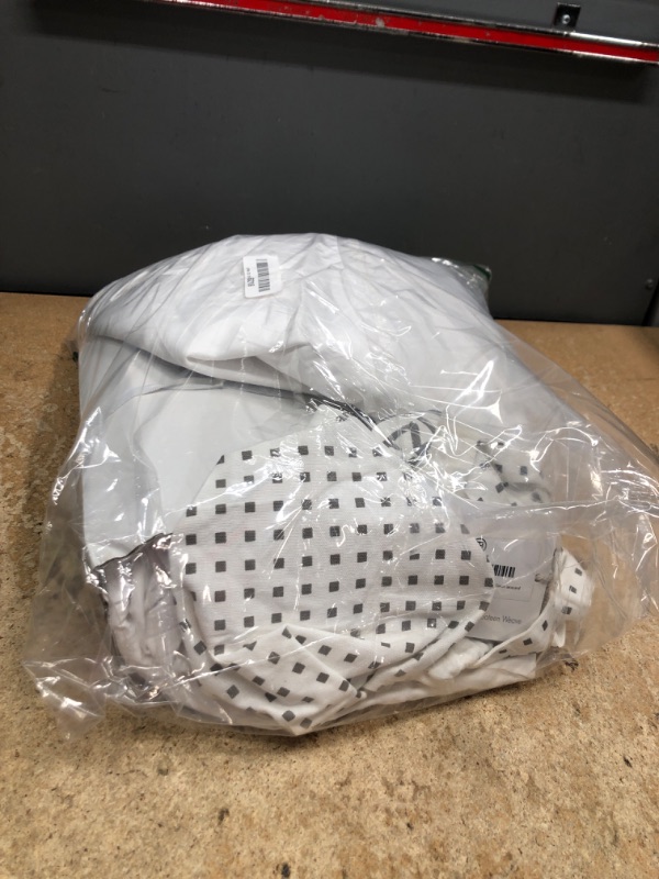 Photo 1 of ***(HEAVILY USED)***
Threadmill Luxury 100% Cotton King Size Sheets Set- 800 Thread Count Jacquard Celine Hotel White, Better Than Egyptian Cotton,4 Pc Striped Bed Set, Damask Bed Sheets with 16" Deep Pocket