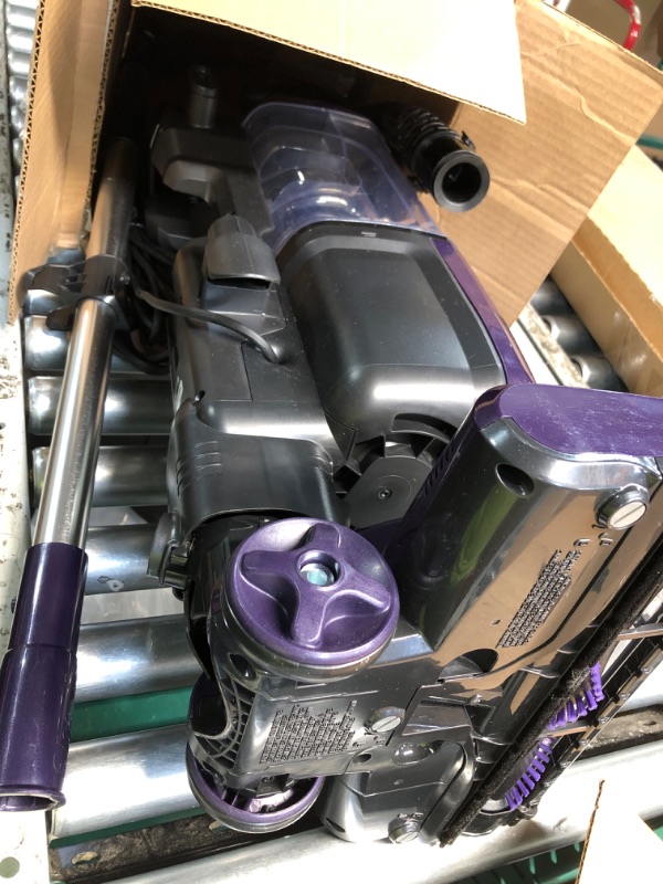 Photo 1 of ( plastic piece on the hinge that holds up the vacuum is shattered)Shark Navigator Swivel Pro Complete Upright Vacuum NV150 Lift-Away Corded Bagless Vacuum for Carpet and Hard Floor and Anti-Allergy 
