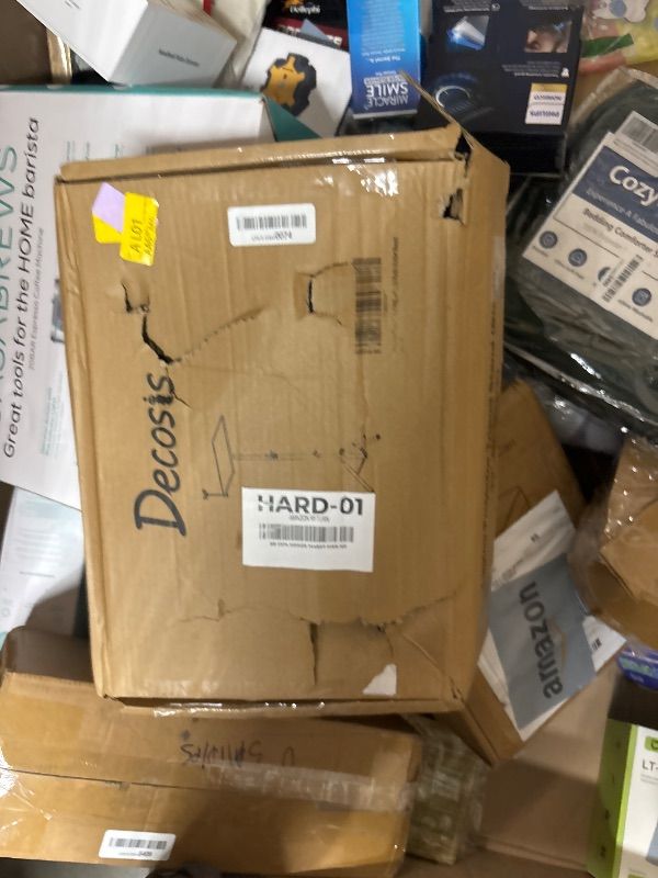 Photo 1 of **SOLD FOR PARTS* DECOSIS Projector Stand Tripod from 23" to 46", Laptop Tripod Stand Height Adjustable with Gooseneck Phone Holder, Laptop Floor Stand for Office, Home, Stage, Studio, DJ Racks Holder Mount