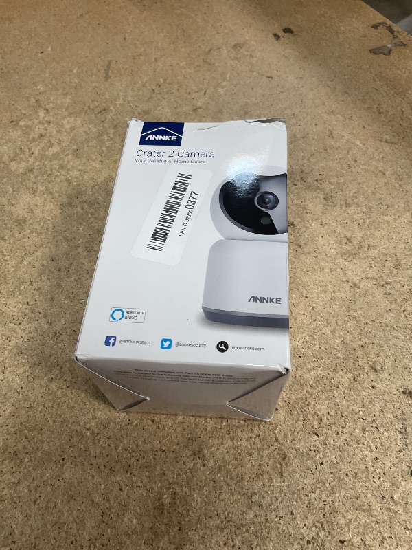 Photo 1 of ANNKE Crater 2-2K WiFi Pan Tilt Home Baby/Pet Monitor, Upgraded 3MP Indoor Security Camera, 360-degree with Two-Way Audio, Human Motion Detection, Cloud & SD Card Storage, 2.4Ghz WiFi Only