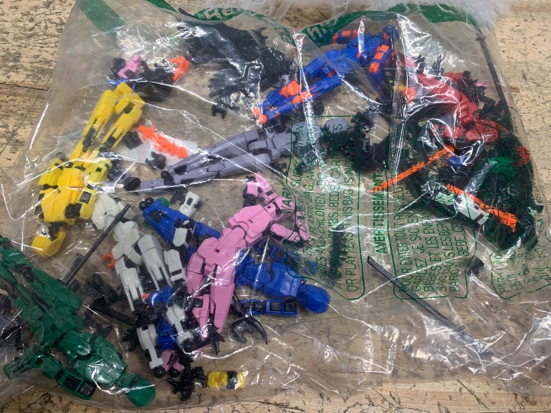 Photo 1 of (Assembly Completed) 8 Packs T13 Action Figure Set, Dummy 13 3d Printed Action Figure Toy Gifts for Kids, Robot 13 Action Figure Full Body Mechanical Doll Christmas Birthday Gift for Boys Girls