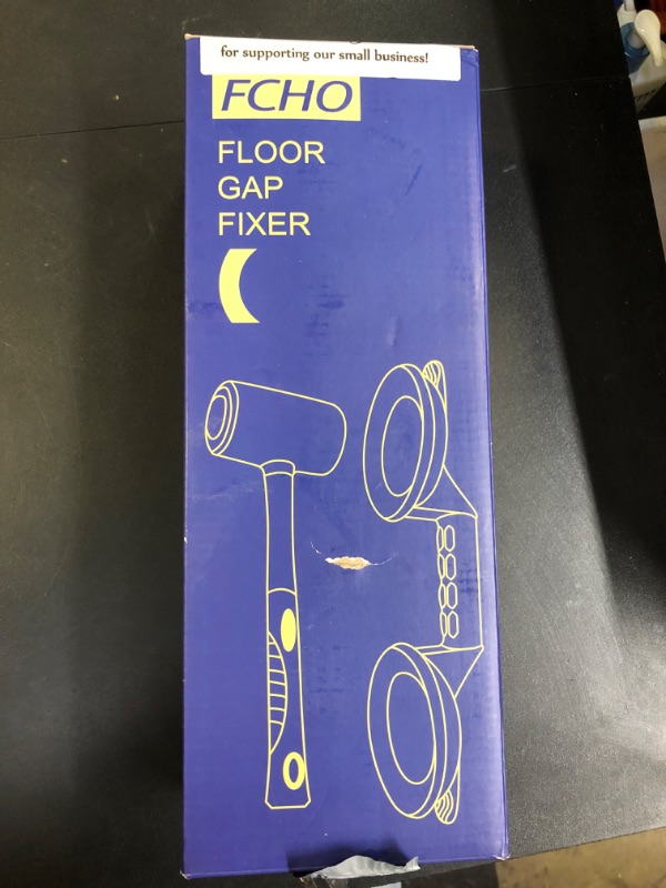 Photo 1 of Floor Gap Fixer Tool for Laminate Floor Gap Repair Include Suction Cup and Mallet (Can't use on scraped surface floor)-Orange Kit