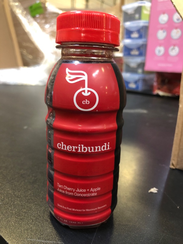 Photo 1 of 12 Bottles of Cheribundi Tart Cherry Juice + Apple Juice 8oz BB:02/21/2025