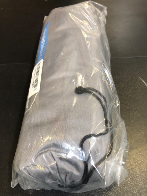 Photo 1 of Tough Outdoors Sleeping Bag Liner - Adult Sleep Sack & Travel Sheets-Travel Sleep Sack for Backpacking -Sleeping Bag Liners - Double - Gray with Zipper