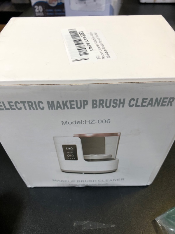 Photo 1 of 3 IN 1 Electric Makeup Brush Cleaner Machine With Makeup Brush Dryer-Holder-Portable Automatic USB Cosmetic Brushes Cleaner Tool for All Size Beauty Makeup Brush Set,Contour, Eyeshadow, Blush Brush