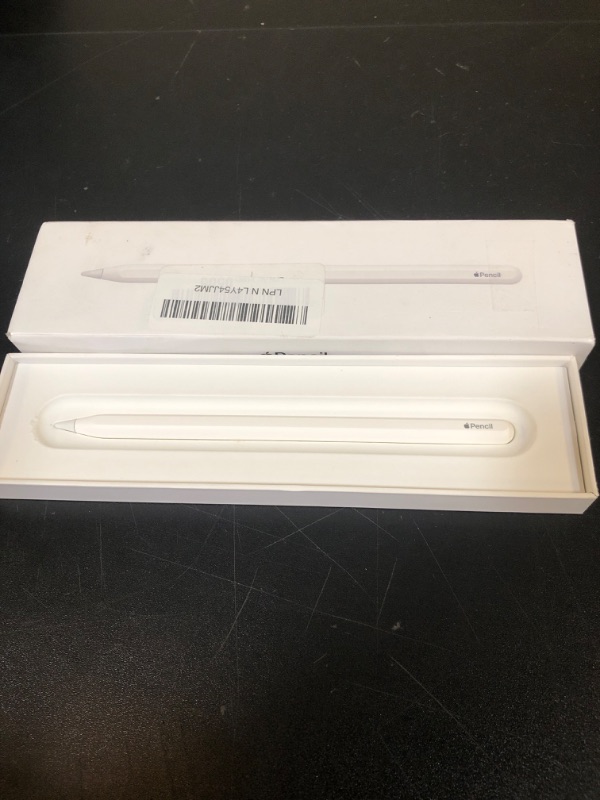 Photo 2 of Apple Pencil (2nd Generation): Pixel-Perfect Precision and Industry-Leading Low Latency, Perfect for Note-Taking, Drawing, and Signing documents. Attaches, Charges, and Pairs magnetically.