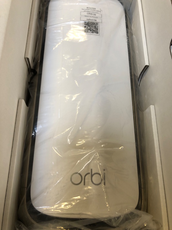 Photo 3 of NETGEAR Orbi 970 Series Quad-Band WiFi 7 Mesh Router (RBE971S), Covers Up to 3,300 sq. ft., 200 Devices, 10 Gig Internet Port, Expandable to Create A Mesh System, BE27000 802.11be (Up to 27Gbps)