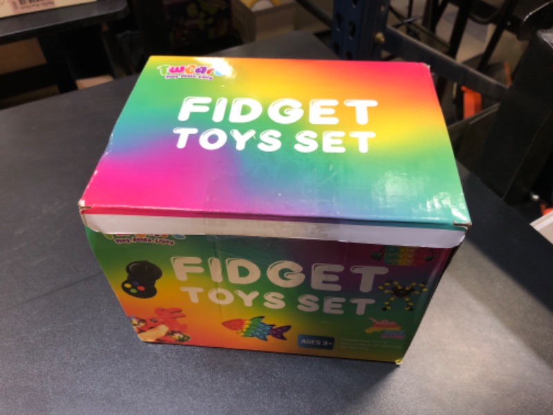 Photo 1 of 120 Pcs Fidget Toys Pack, Pop Sensory Party Favors Set Gifts for Kids Adults Boy Girl Stocking Stuffers Autistic Bulk Goodie Bag Filler Treasure Box Classroom Prizes School