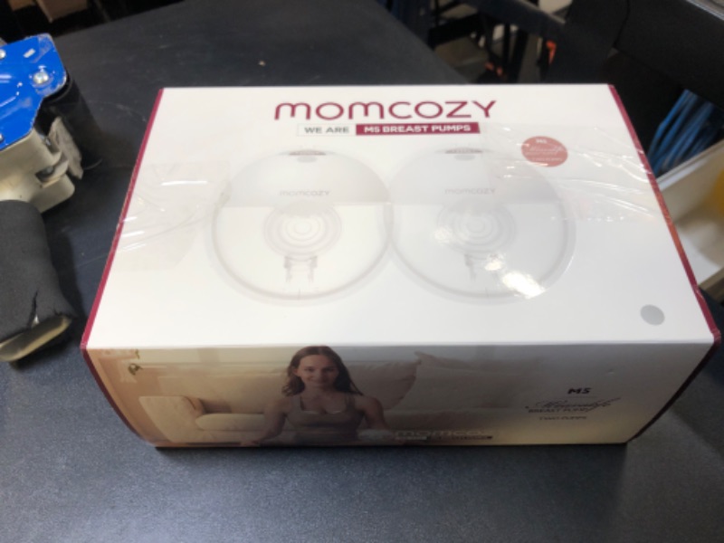 Photo 2 of Momcozy Breast Pump, Double-Sealed Flange for Comfort - 24mm, 2 Pack Ash Gray