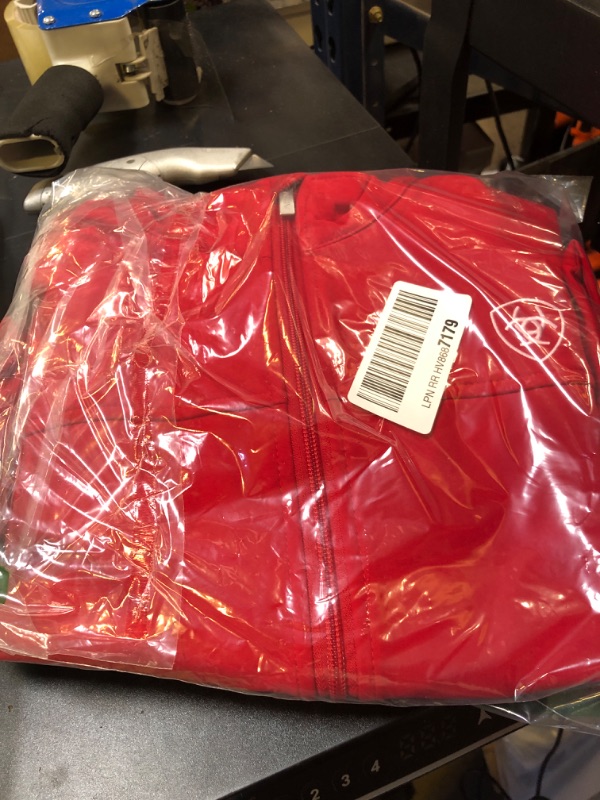 Photo 1 of ARIAT Womens Classic Team Mexico Softshell Water Resistant Jacket Coat, Red, Large US