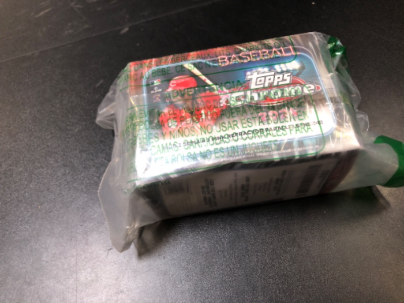 Photo 1 of 2024 Topps Chrome Baseball Blaster Box, Medium