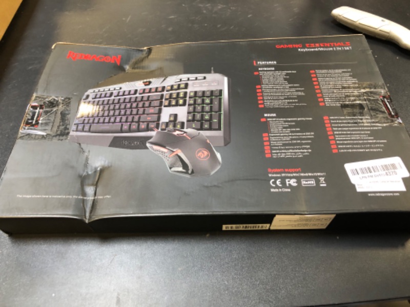 View 2 of Redragon S101 Gaming Keyboard, M601 Mouse, RGB Backlit Gaming Keyboard, Programmable Backlit Mouse, Value Combo Set [New Version]