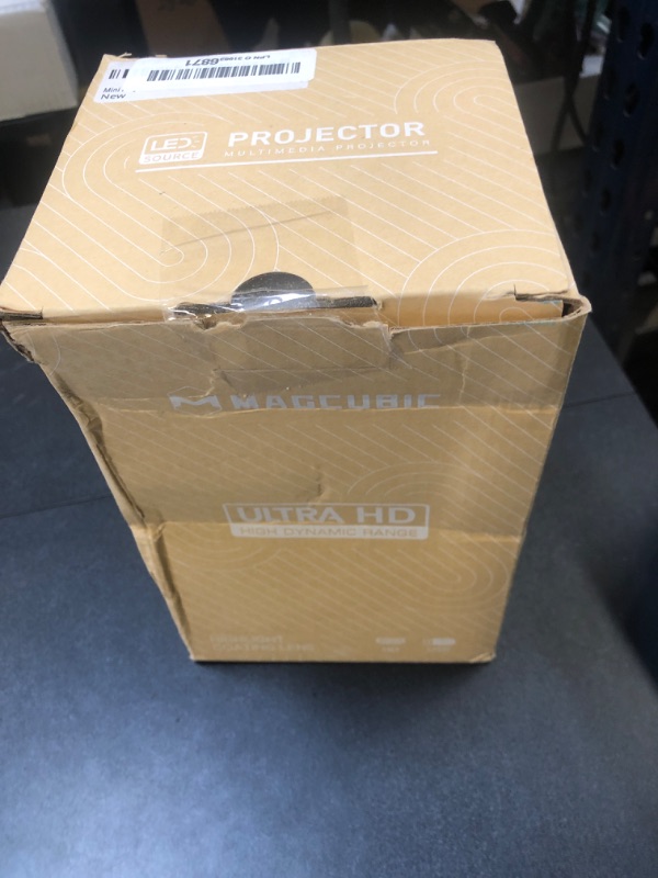 Photo 1 of Mini Projector Portable with Android 11, Smart Full HD 4K Support, Outdoor WiFi6 BT5.0 and Bluetooth, 300 ANSI Lumens, 180 Rotatable for Phone/Laptop/TV Stick