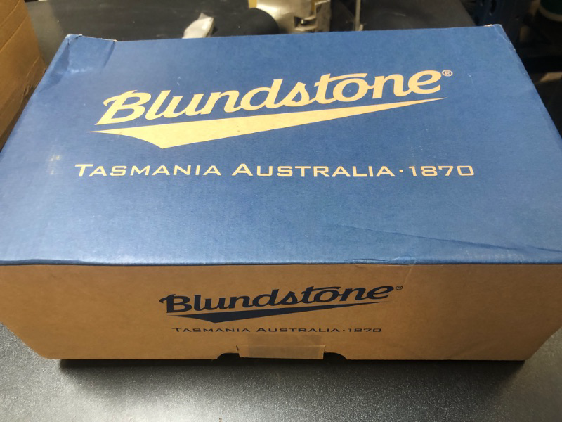 Photo 1 of Blundstone 1944 Unisex Classic Series Chelsea Boot for Men and Women with Shock Absorption and Premium Water Resistant Leather, Rustic Brown/Mustard Black, 11 US Men / 13 US Women / 10 AU