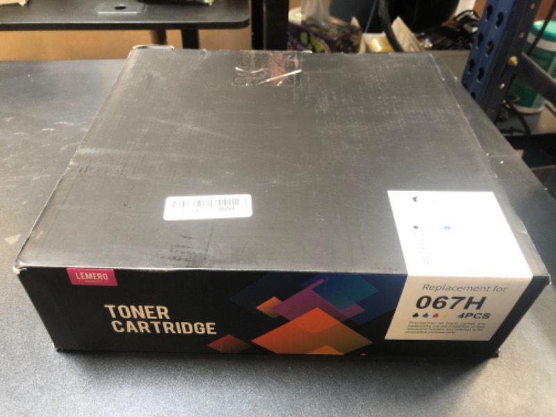 Photo 2 of LEMERO UEXPECT 067H High Yield Toner Cartirdge Set Compatible Canon 067H 067 Toner for Color ImageClass MF656Cdw MF654Cdw LBP633Cdw LBP632Cdw MF653Cdw Printer Ink, 4 Pack