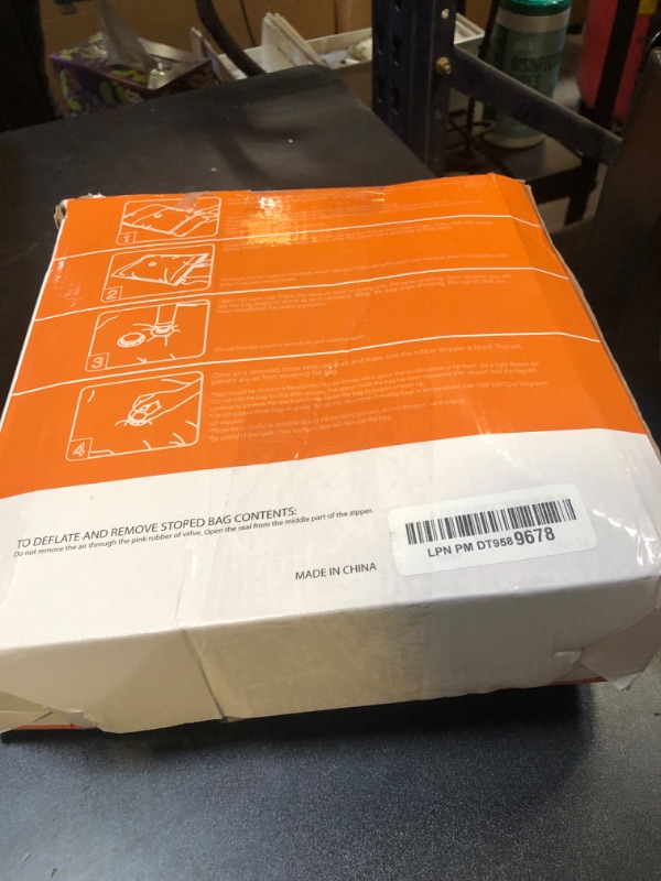 Photo 1 of 12 Pack Vacuum Storage Bags (3 x Jumbo, 3 x Large, 3 x Medium, 3 x Small), Space Saver Sealer Compression Bags with Travel Hand Pump for Blankets, Comforters, Pillows, Clothes Storage
