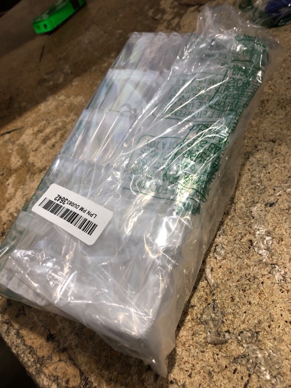 Photo 1 of FASHEWELRY 100Pcs Plastic Flip Top Seed Bead Small Storage Containers 2x1 Rectangle Transparent Clear Box Package Candy Favor Empty Box Organizers