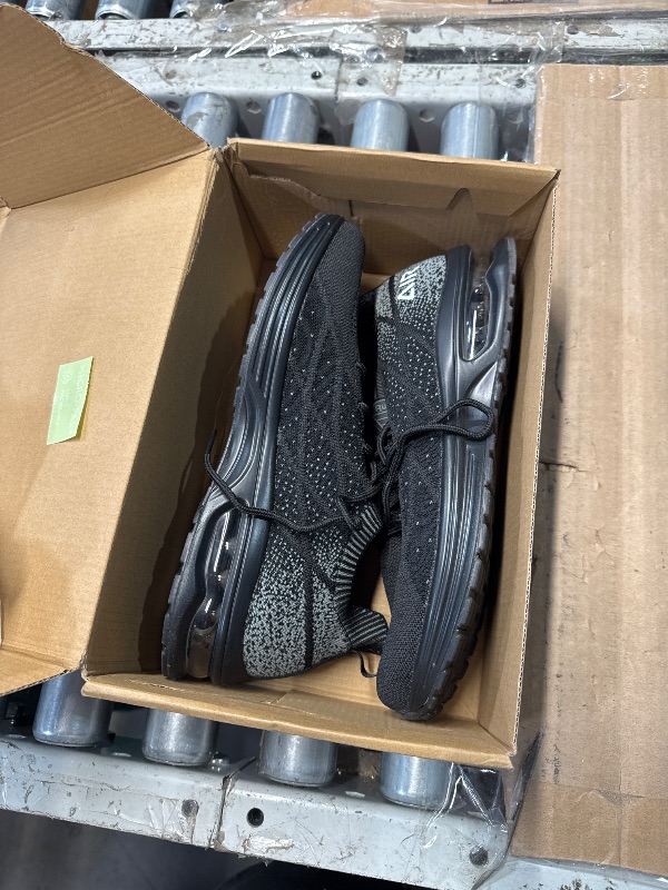Photo 1 of AiEles Mens Air Running Shoes Tennis Athletic Slip On Walking Sneakers Black 10 US