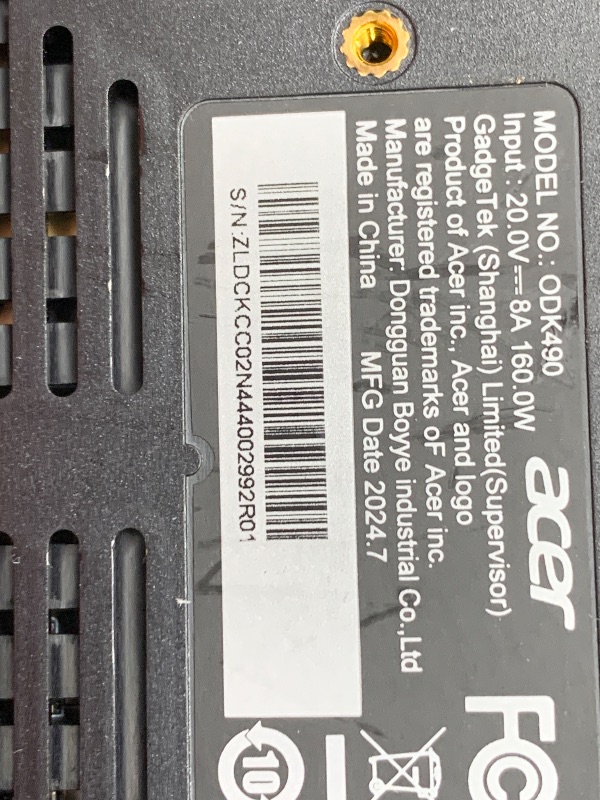 Photo 1 of Acer 16-in-1 8K Thunderbolt 4 Dock Support DisplayLink Quad Monitors, USB C Docking Station, 160W Power Adapter, 40Gbps Data Transfer, 2.5Gbps Ethernet for MacBook Pro/Air, Acer Laptops, PC and More