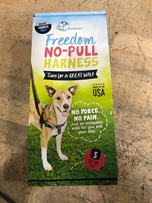 Photo 1 of 2 Hounds Design Freedom No Pull Dog Harness, Adjustable Harness, Easy Walking & Comfortable Control, Fits Small, Medium & Large Dogs, Solid Colors, Made in USA, 5/8" SM, Royal Blue