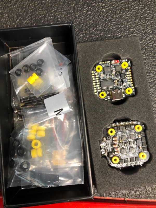 Photo 1 of SpeedyBee F405 Mini Flight Controller Stack, 20x20mm, APP Control, Bluetooth Built-in, 35A 4-in-1 BLHeliS ESC Board, Compatible with DJI Air Unit FPV Drone Airplane