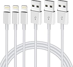 Photo 1 of 
iPhone Charger 3FT, [Apple MFi Certified] Lightning Cable Original 3Pack USB Fast Charging Data Sync Cord Compatible with iPhone 13/12/11 Pro Max/XS MAX/XR/XS/X/8/7/Plus/6S/6/SE/5S(3Pack)
