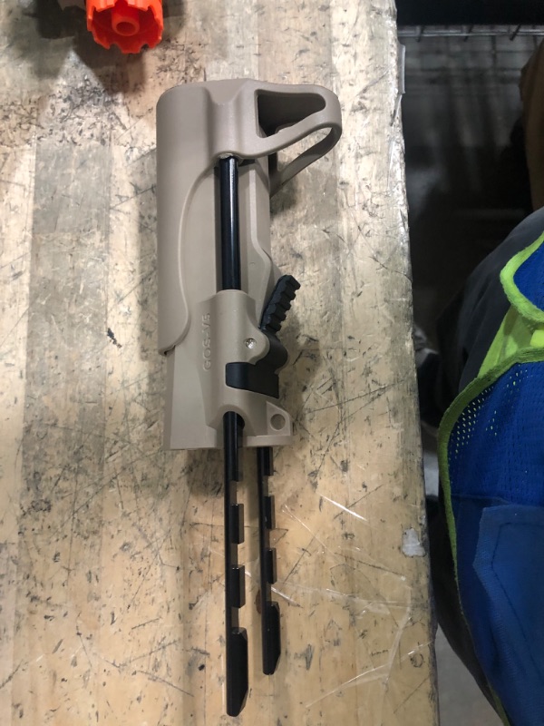 Photo 1 of item has been modified 
EMERBU Modified Electric Splatter Gel Ball Orby Blaster PDX - Gen8.5 Gearbox with Metal Gearset - 11.1V High Power - Semi & Full Automatic Modes - Hardest Water Based Beads - Ages 16+(Tan)