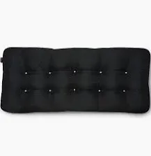 Photo 1 of ALL BLACK BENCH CUSHION 49 IN X 18 IN