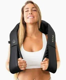 Photo 1 of InvoSpa Shiatsu Back Shoulder and Neck Massager with Heat - Deep Tissue Kneading Pillow Massage - Back Massager, Shoulder Massager, Electric Full Body Massager