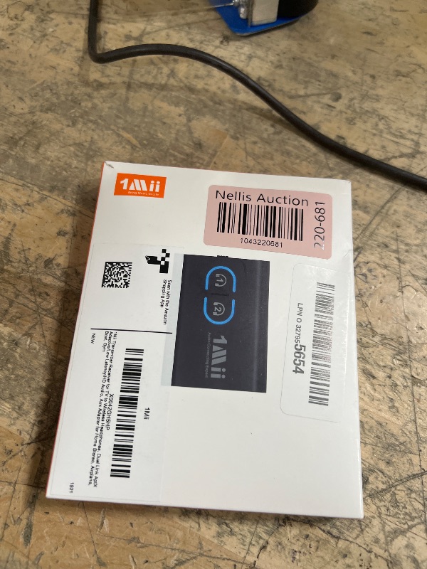 Photo 1 of 1Mii Bluetooth 5.3 Transmitter Receiver for TV to Wireless Headphones, Dual Link AptX Adaptive/Low Latency/HD Audio, Aux Adapter for Home Stereo, Airplane, Boat, Gym