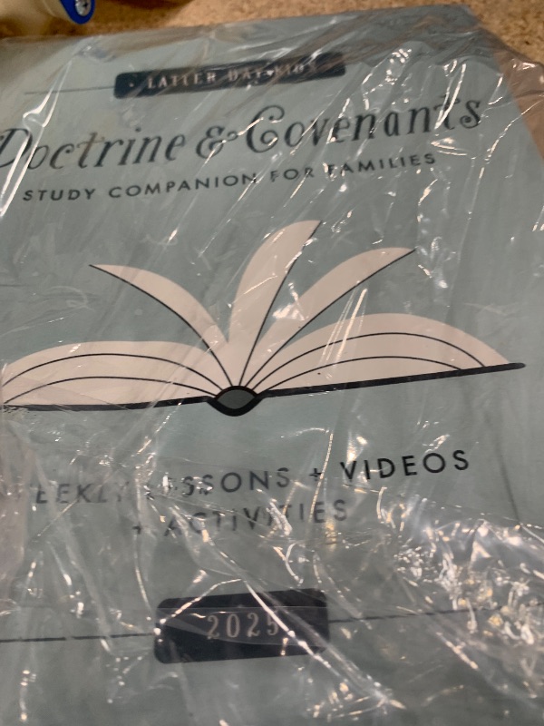 Photo 1 of Doctrine and Covenants 2025 Study Companion For Families: Weekly Come Follow Me Lessons, Activities, Animated Videos, and Coloring Pages