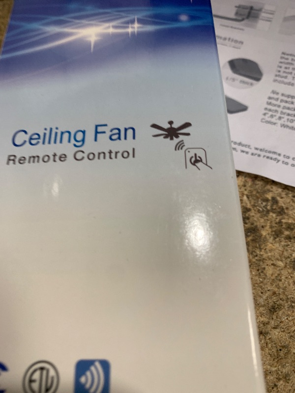 Photo 1 of 35T1 Ceiling Fan Remote Control Replacement for Harbor Breeze Allen Roth, 303.9MHz, 3-Speed, Light Dimmer, Learn Key, Replace FAN-11T FAN-53T FAN-HD L3HFAN35T FAN-35T L3HFAN35T1 FAN-35T1 (Remote Only)