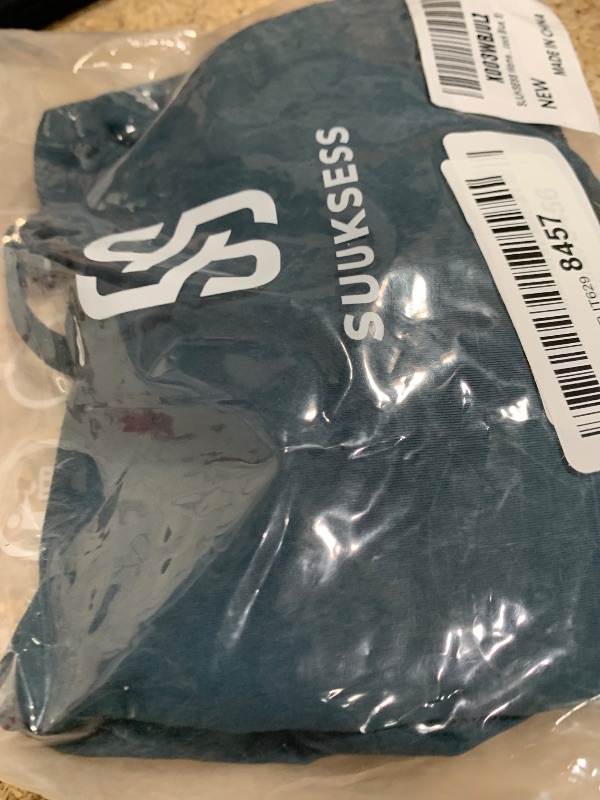 Photo 1 of ***(STOCK PHOTO FOR REFERENCE ONLY)***
SUUKSESS Women Sexy Square Neck Thong Bodysuit Backless Sleeveless Cami Body Suit Top (Peacock Blue, S)
