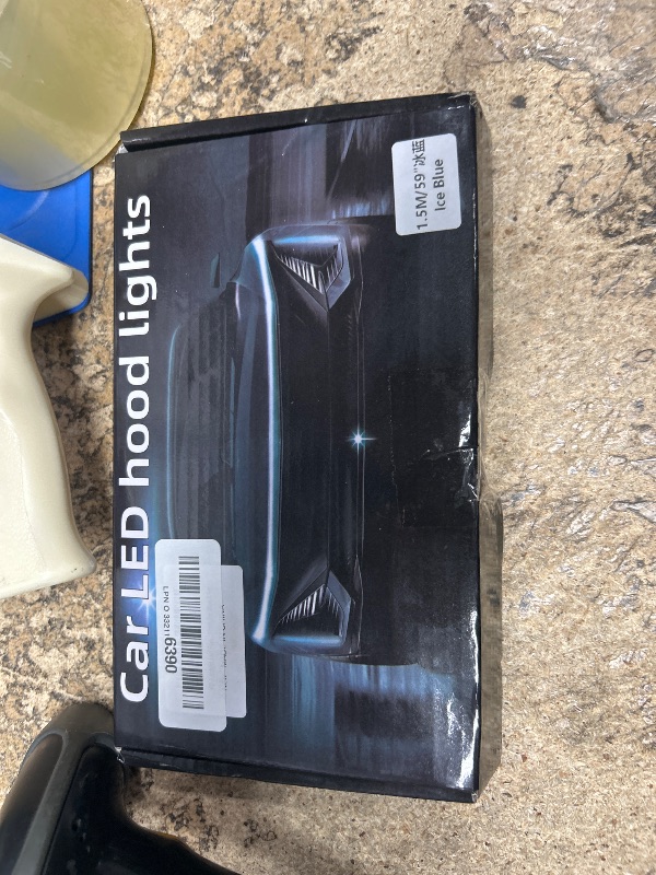 Photo 1 of YM E-Bright Led Hood Light Strip Exterior Car Led Strip Light Waterproof Flexible DRL Dynamic Scan Start Up Hoodbeam Kit Daytime Running Lights for Car,Truck,SUV,12V 59inch,Ice Blue,1 Set