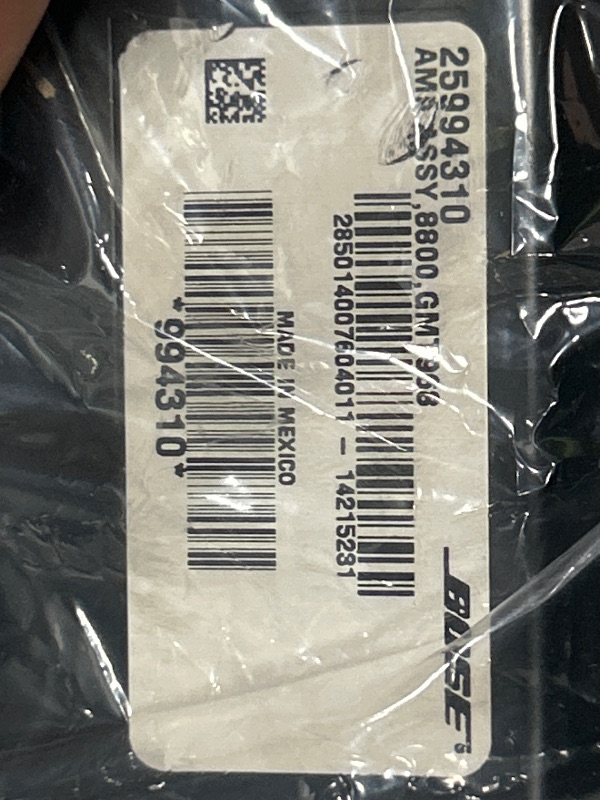 Photo 1 of (Incomplete)General Motors GM Genuine Parts 25994310 Radio Speaker Amplifier