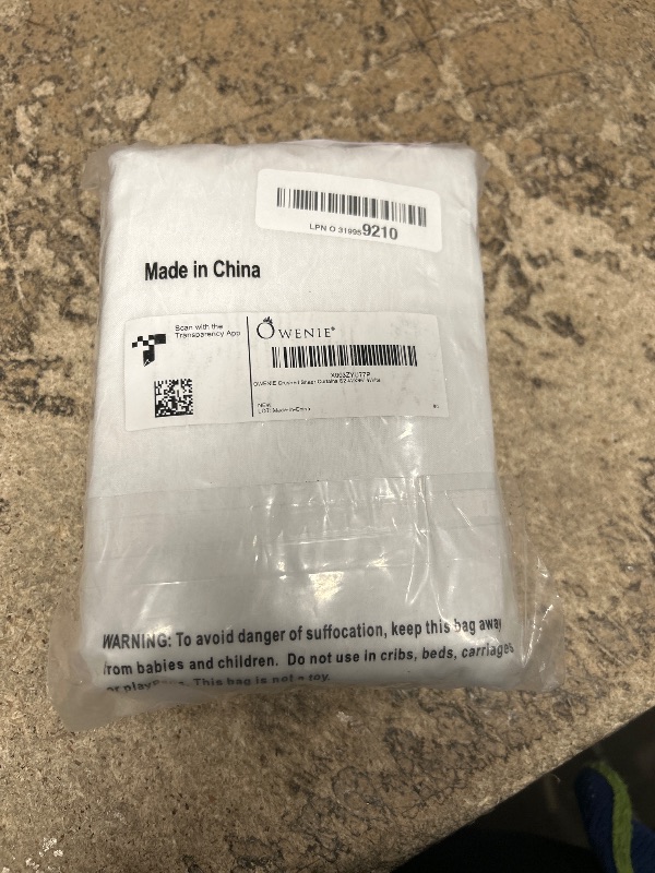 Photo 1 of ***(PARTS ONLY/ NON REFUNDABLE/ NO RETURNS OR REFUNDS)***Only panel 
OWENIE Crushed Voile White Sheer Curtains 96 Inches Long 2 Panles Set for Living Room/Bedroom, Rod Pocket Elegant Crinkled Light Filtering Semi Sheer Drapes, 2 Pieces Total 84" Wide