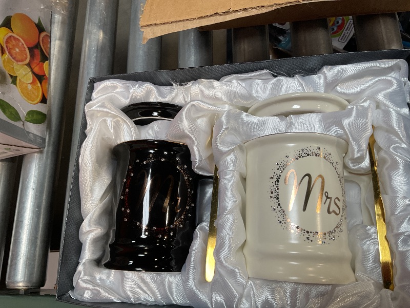 Photo 1 of Luspan Wedding Gifts, Mr and Mrs Coffee Mug Gifts for Couples, Bride and Groom