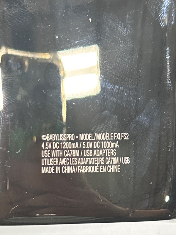 Photo 1 of BaBylissPRO UVFOIL Double Foil Disinfecting Metal Shaver