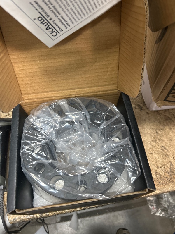 Photo 1 of CKAuto 4 Pack 6x5.5 Hub Centric Wheel Spacers, 2.00" 6x139.7mm Wheel Spacers, 106.1mm Center Bore with M12x1.5 Studs