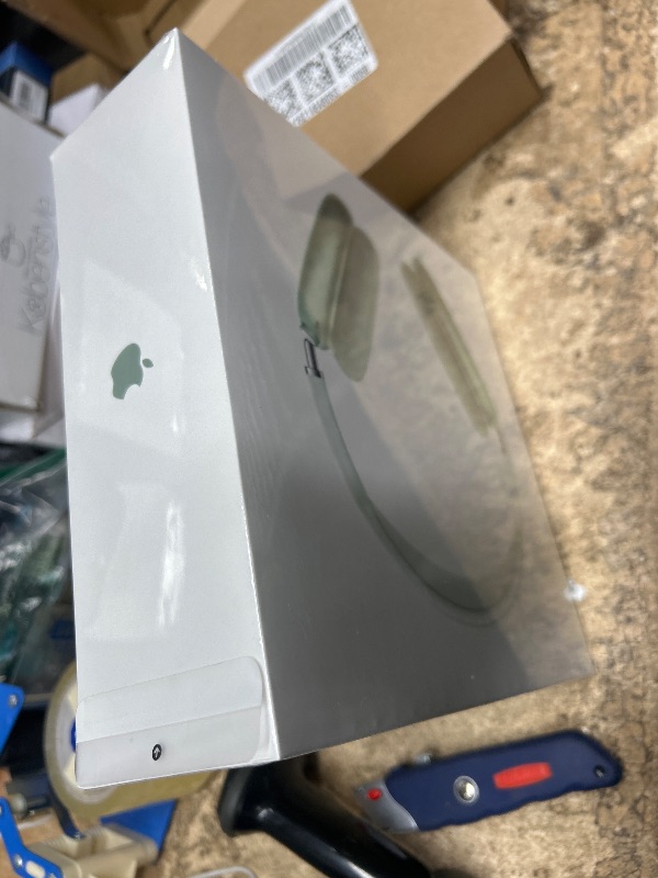 Photo 1 of *** FACTORY SEALED ***Apple AirPods Max Wireless Over-Ear Headphones, Active Noise Cancelling, Transparency Mode, Personalized Spatial Audio, Dolby Atmos, Bluetooth Headphones for iPhone – Green