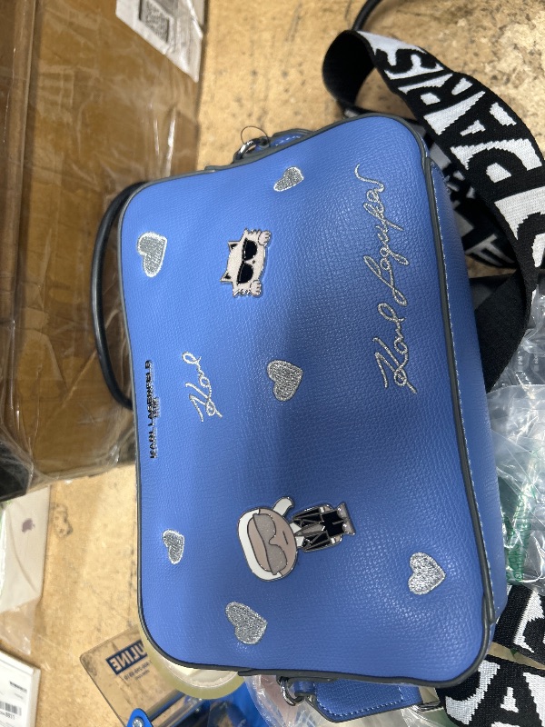 Photo 1 of Karl Lagerfeld Paris Maybelle Camera Crossbody, LUE Yonder