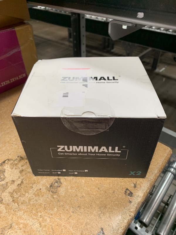 Photo 1 of ZUMIMALL Security Cameras Wireless Outdoor,360°View, 2K Battery Powered Outdoor Cameras for Home Security, Color Night Vision, Work with Alexa, 2-Way Talk, IP66, AI Analysis, Cloud Storage