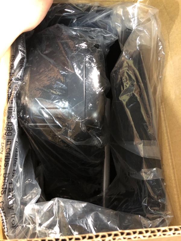 Photo 1 of ***(NO RETURNS OR REFUNDS/ FOR PARTS ONLY/ MAJOR DAMAGE)***
Amazon Basics 8-Sheet Cross Cut Paper Shredder and Credit Card Shredder - Black